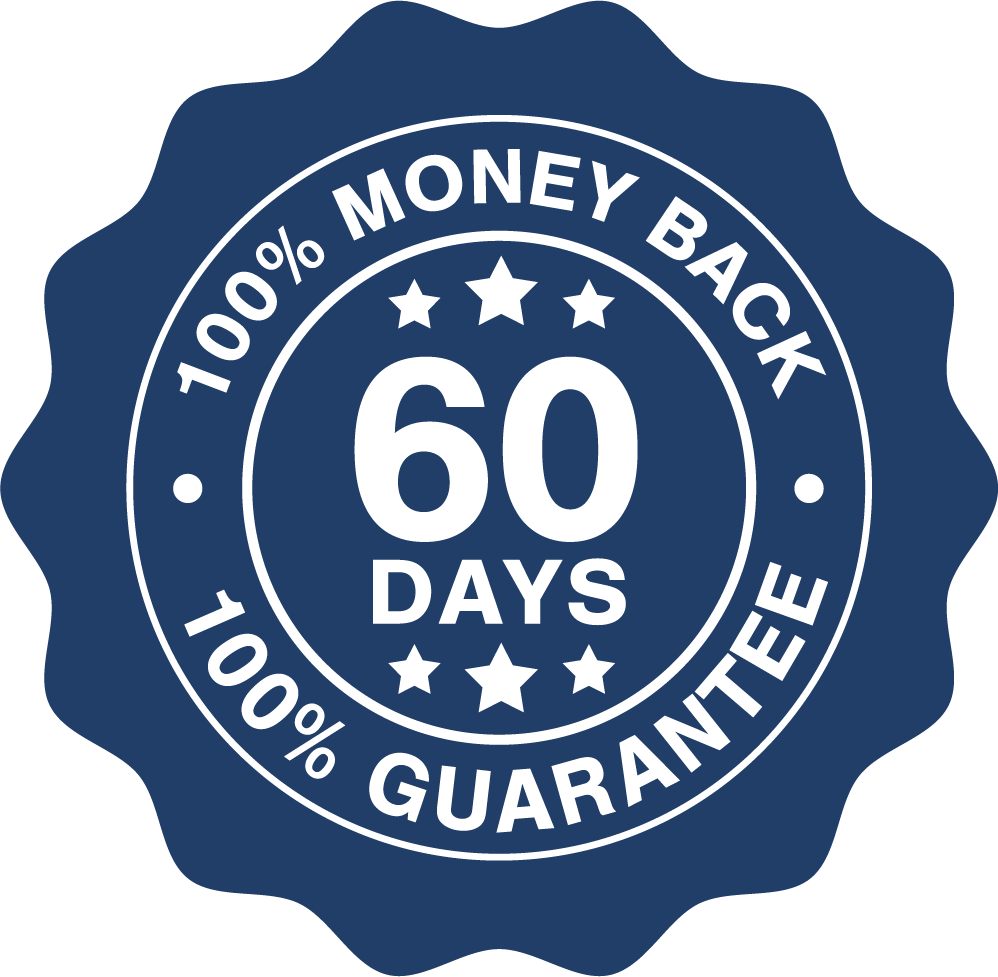 JellyThin reviews 60-day money-back confidence guarantee badge