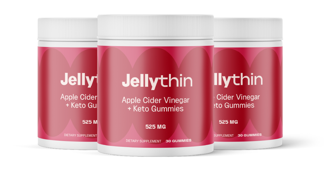 JellyThin buy now 3 bottle ACV BHB keto gummy supply